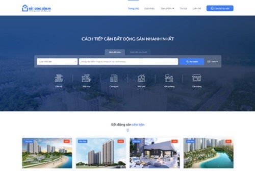Top 10 mẫu website bất động sản thiết kế đẹp và chuyên nghiệp nhất hiện nay