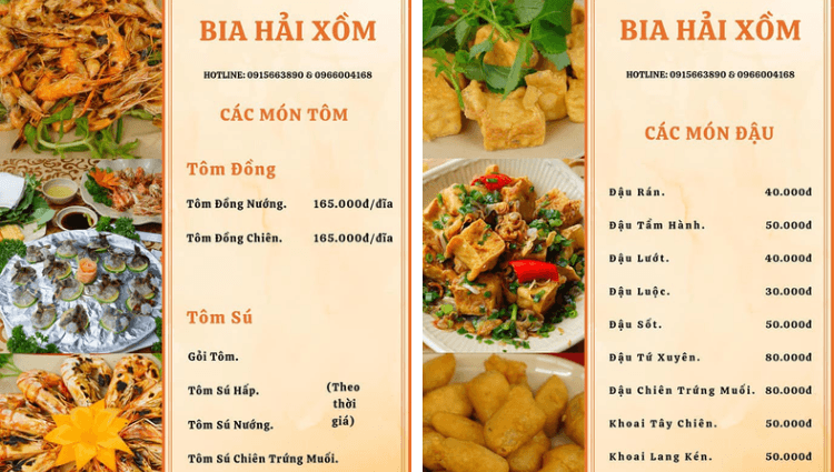 Hé lộ những cách xây dựng menu quán nhậu không thể bỏ qua