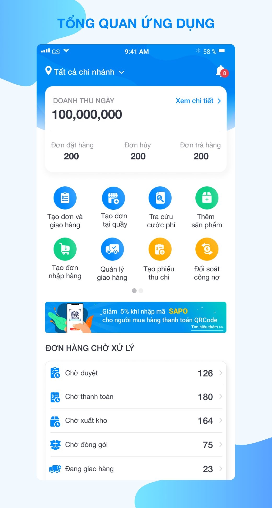 Sapo Update tháng 10 - Hỗ trợ chủ shop quản lý kinh doanh dễ dàng hơn