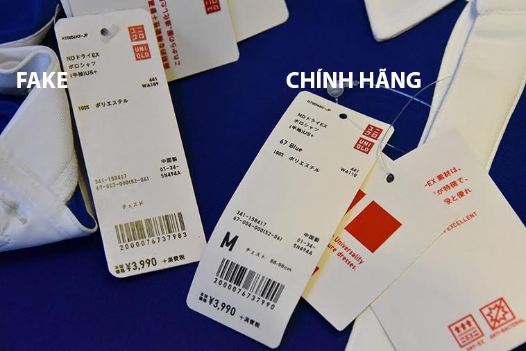 Cách phân biệt quần áo Uniqlo thật - giả chính xác nhất cho người kinh doanh