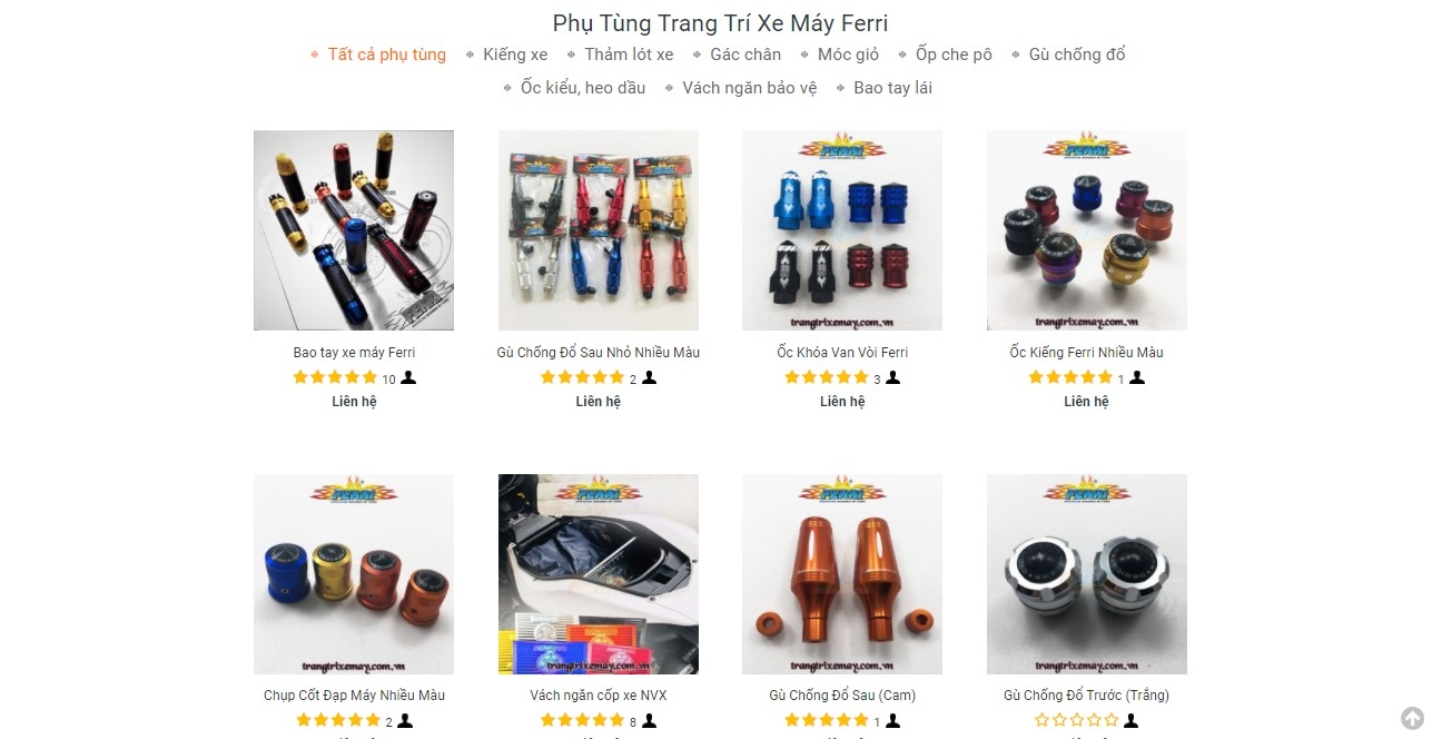 Địa chỉ nhập phụ tùng xe máy giá sỉ có thể bạn chưa biết