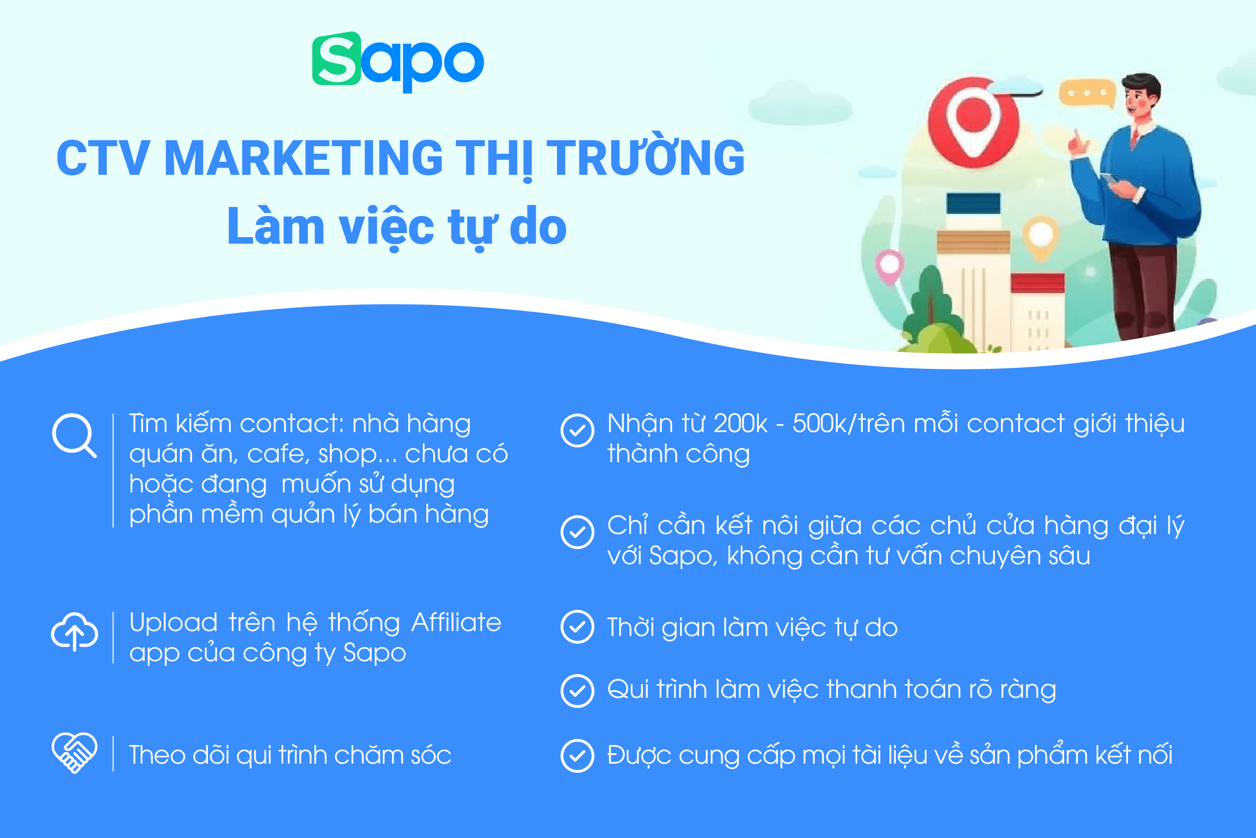 Trở thành đối tác bán hàng Sapo - Cách kiếm thêm thu nhập khủng không cần vốn