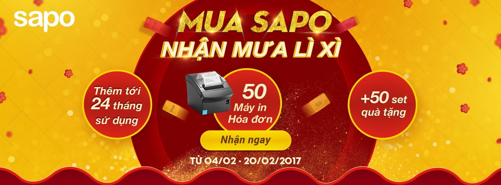 Mua Sapo - Nhận mưa lì xì
