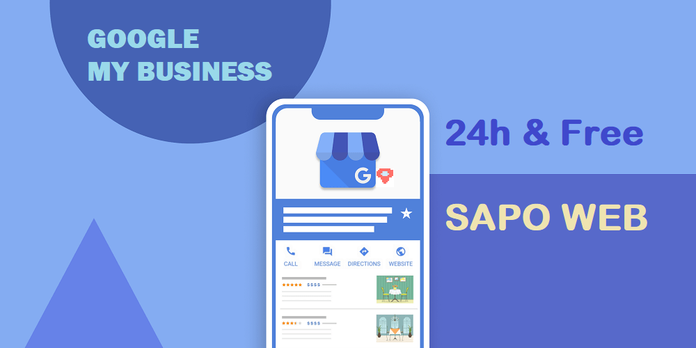 Sapo Web hỗ trợ xác minh Google My Business chỉ từ 24h & hoàn toàn miễn phí