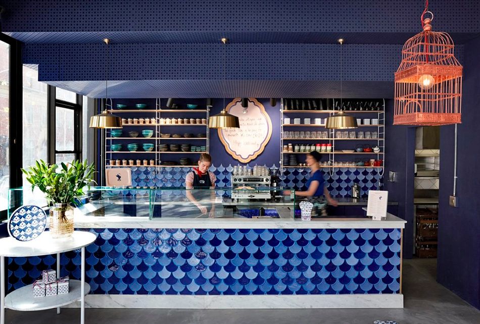 Ý tưởng thiết kế quầy bar, quầy pha chế của nhà hàng, quán cafe đẹp và tiện lợi