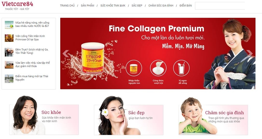 Thiết kế website dược phẩm cánh cửa cho doanh nghiệp vừa và nhỏ
