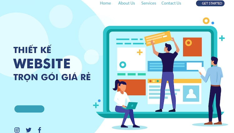 Giải pháp thiết kế website trọn gói - Cập nhật bảng giá mới nhất