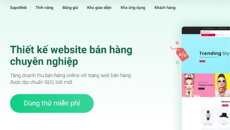 THÔNG BÁO LỘ TRÌNH NÂNG CẤP WEBSITE SAPO