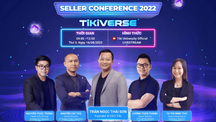 [ĐỐI TÁC SAPO] Sự kiện online: “Seller Conference 2022 - TikiVERSE” dành cho nhà bán hàng