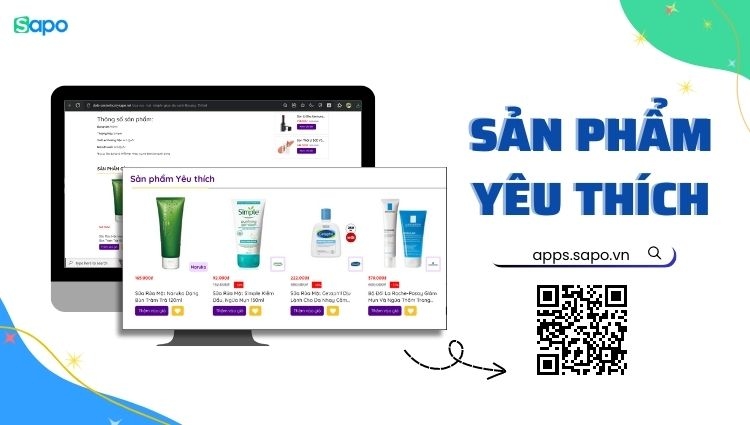 Tăng doanh thu vượt bậc nhờ ứng dụng Sản phẩm yêu thích