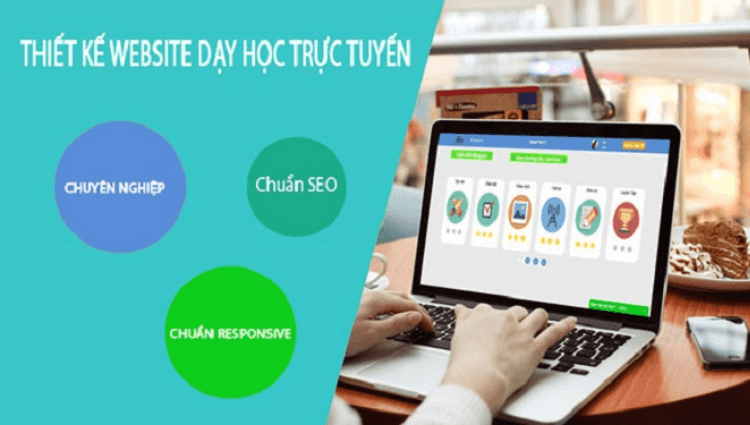 Thiết kế website elearning - dạy học trực tuyến chuyên nghiệp nhất