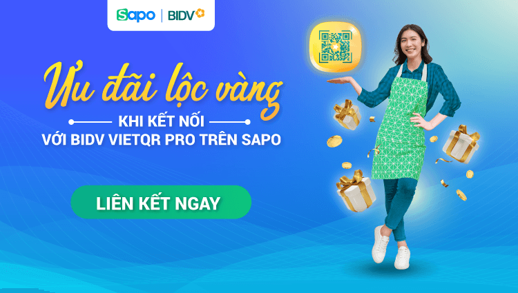 Tuyệt chiêu bán hàng - Ưu đãi lộc vàng cùng BIDV VietQR Pro