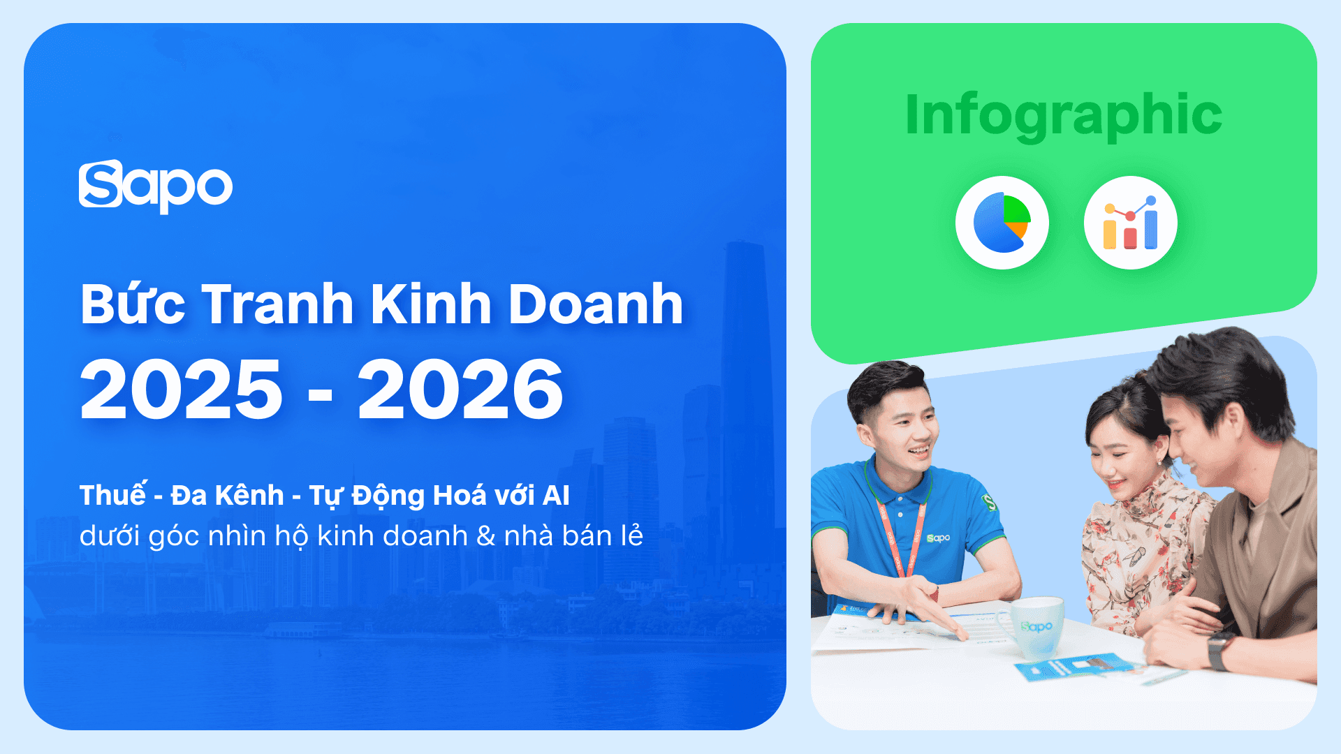 [INFOGRAPHIC] Toàn cảnh bức tranh kinh doanh 2025 & Dự báo 2026: Thuế - Đa kênh - Tự động hóa với AI