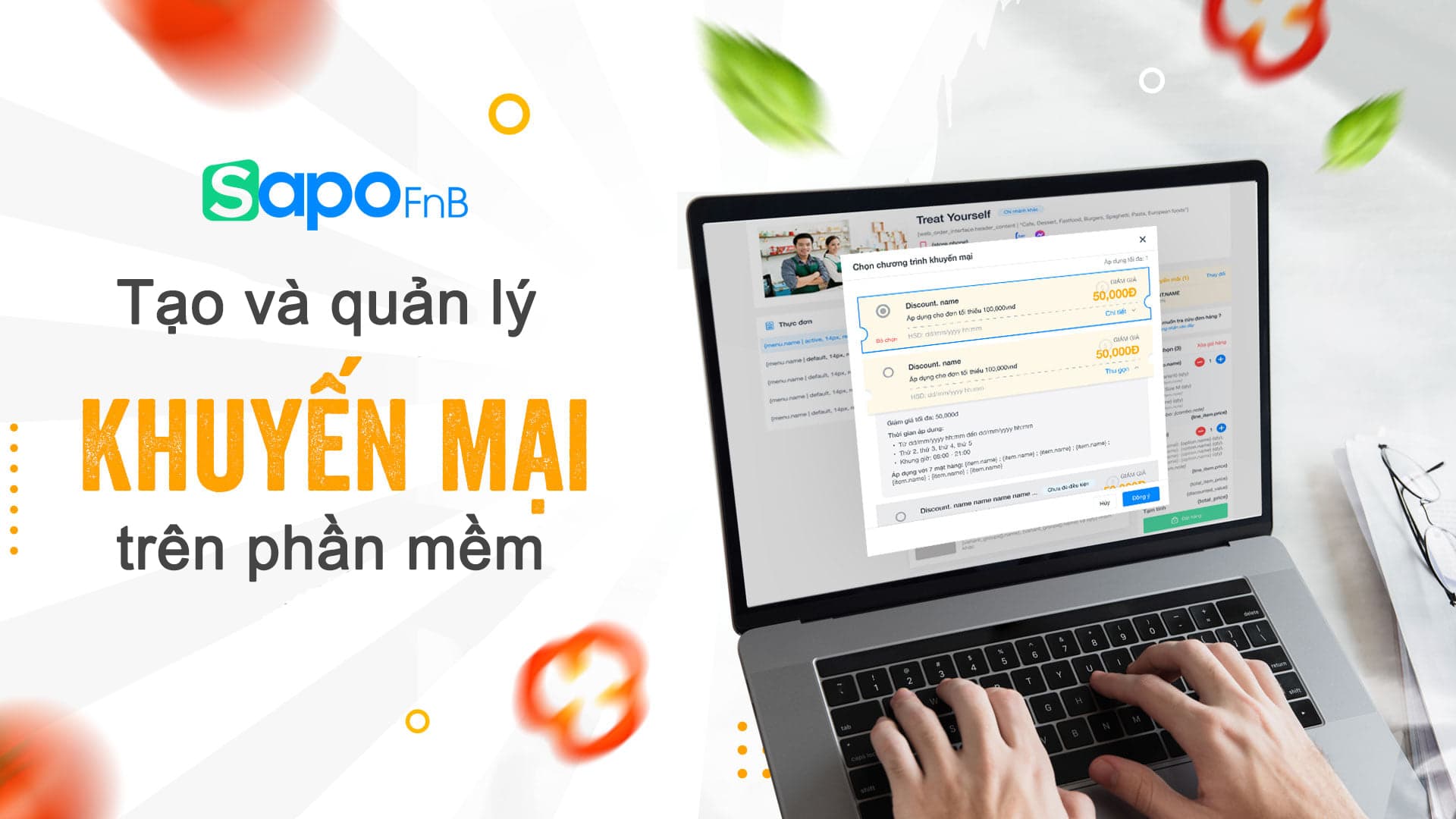 Cách tạo và quản lý chương trình khuyến mại cho nhà hàng, quán cafe trên phần mềm Sapo FnB