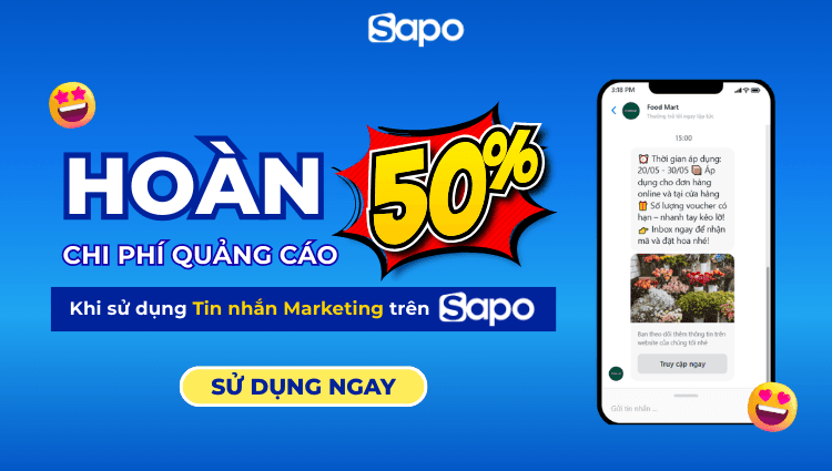 Ưu đãi tháng 3: Hoàn đến 50% chi phí quảng cáo Meta