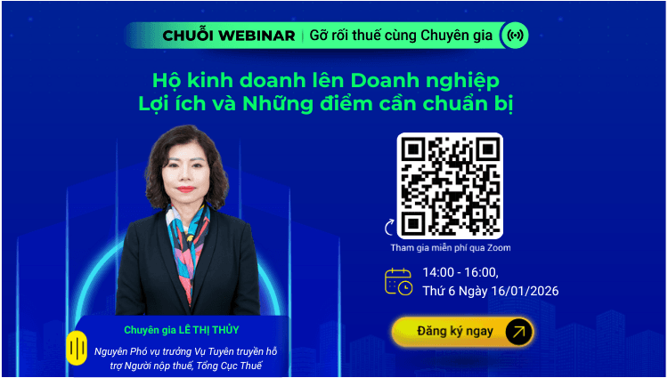 Sapo tổ chức webinar “Hộ kinh doanh lên Doanh nghiệp: Lợi ích & Những điểm cần chuẩn bị”