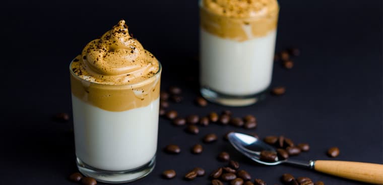 Hướng dẫn cách pha chế cafe bọt biển hấp dẫn khó cưỡng