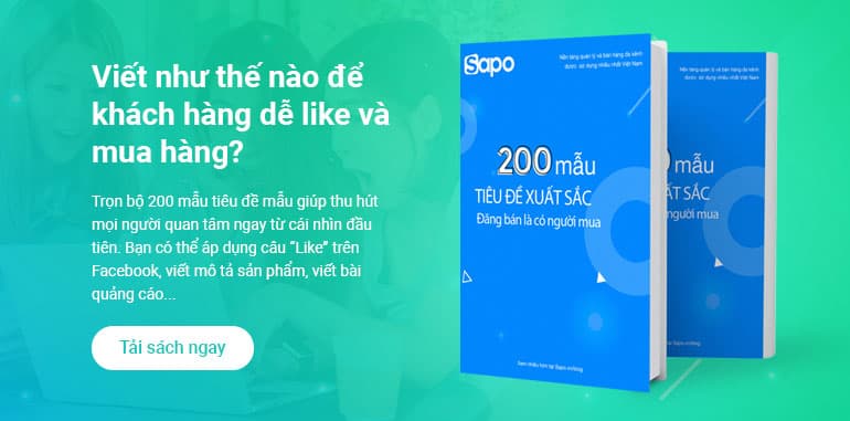[eBook] 200 mẫu tiêu đề xuất sắc, viết là bán được hàng