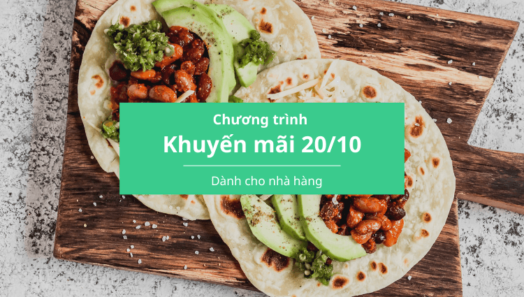Gợi ý những ý tưởng khuyến mãi 20/10 độc đáo giúp nhà hàng bùng nổ doanh thu