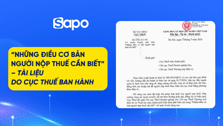 “Những điều cơ bản người nộp thuế cần biết” – Tài liệu do Cục Thuế ban hành