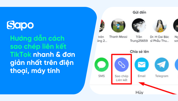 Hướng dẫn cách sao chép liên kết TikTok nhanh & đơn giản nhất trên điện thoại, máy tính