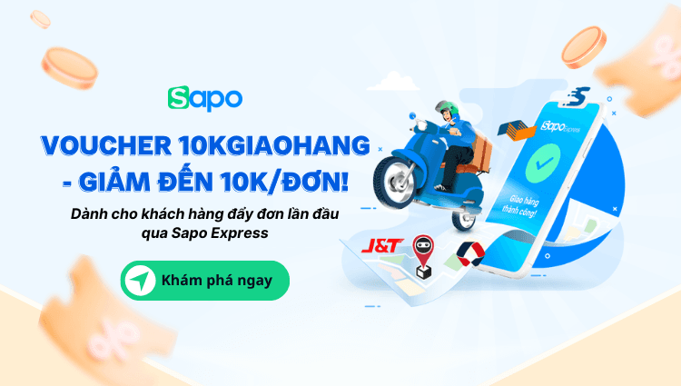 Giảm ngay 10K/đơn khi kết nối và đẩy đơn qua Sapo Express