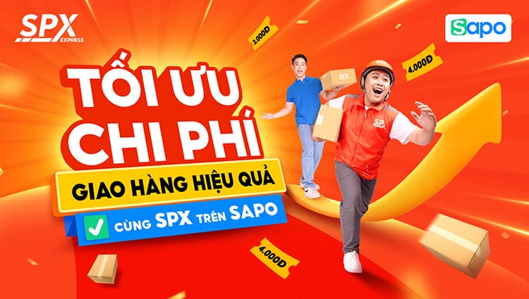 Tối ưu chi phí - Giao hàng hiệu quả cùng SPX trên Sapo