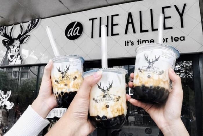 Trà sữa The Alley - Thương hiệu nhượng quyền siêu lợi nhuận cho chủ đầu tư