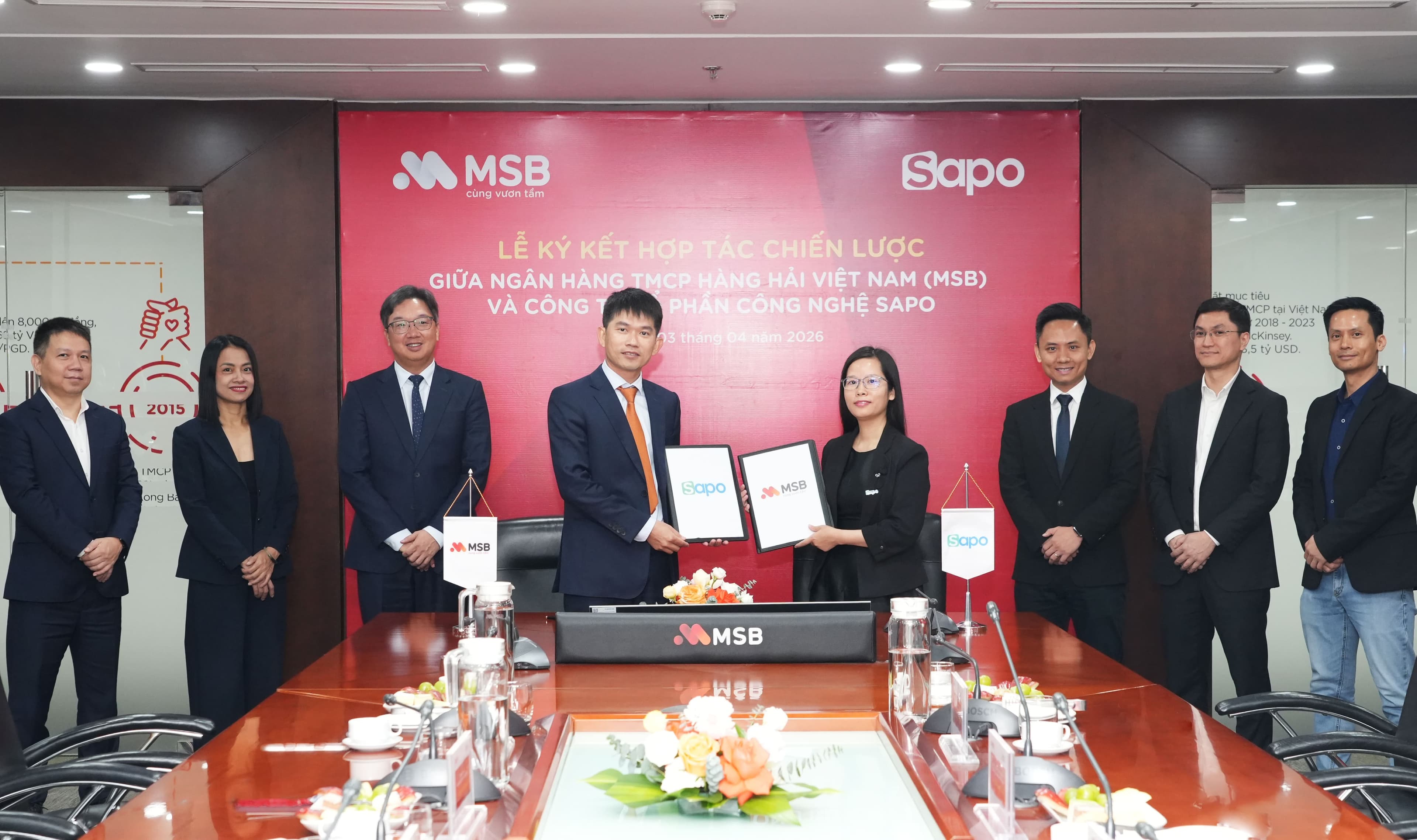 Sapo và MSB ký kết hợp tác chiến lược nhằm số hóa toàn diện cho hoạt động của hộ kinh doanh