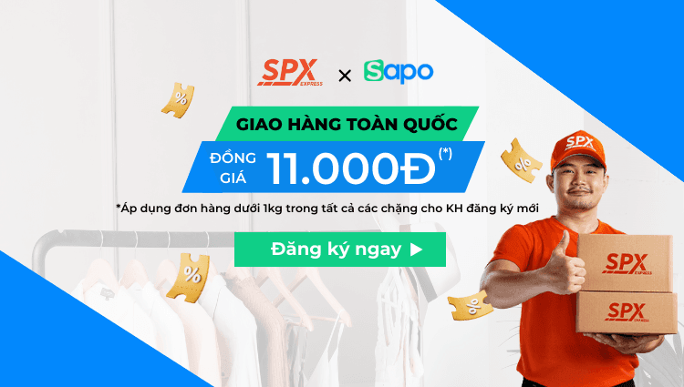 [Độc quyền cho khách hàng Sapo] SPX giao hàng toàn quốc đồng giá chỉ 11K