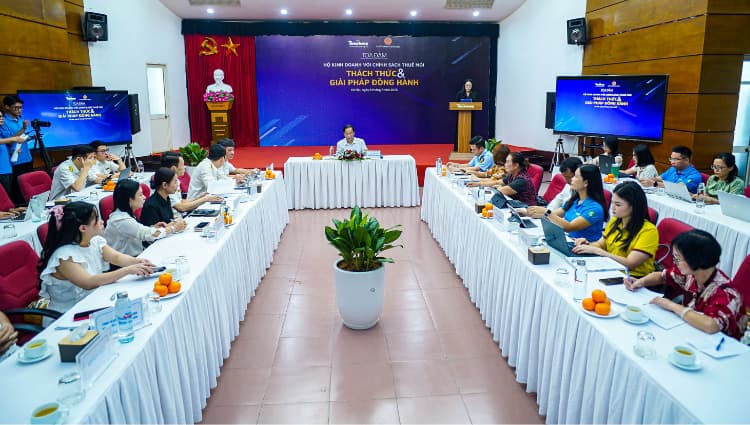 Sapo đồng hành cùng Cơ quan Thuế và các cơ quan ban ngành tại Tọa đàm: “Hộ kinh doanh với chính sách thuế mới - Thách thức và giải pháp đồng hành”