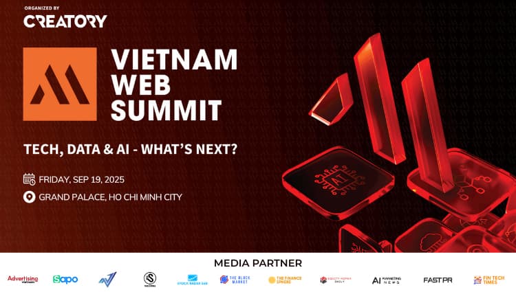 Sapo đồng hành cùng Vietnam Web Summit 2025: Nắm bắt tương lai Tech, Data & AI