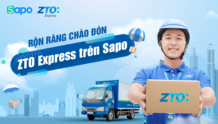 Rộn ràng chào đón ZTO Express trên Sapo