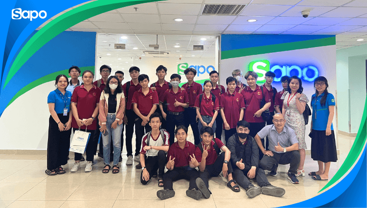 [Sapo Tour] Sinh viên trường Cao đẳng Bách khoa Sài Gòn tham quan thực tế doanh nghiệp