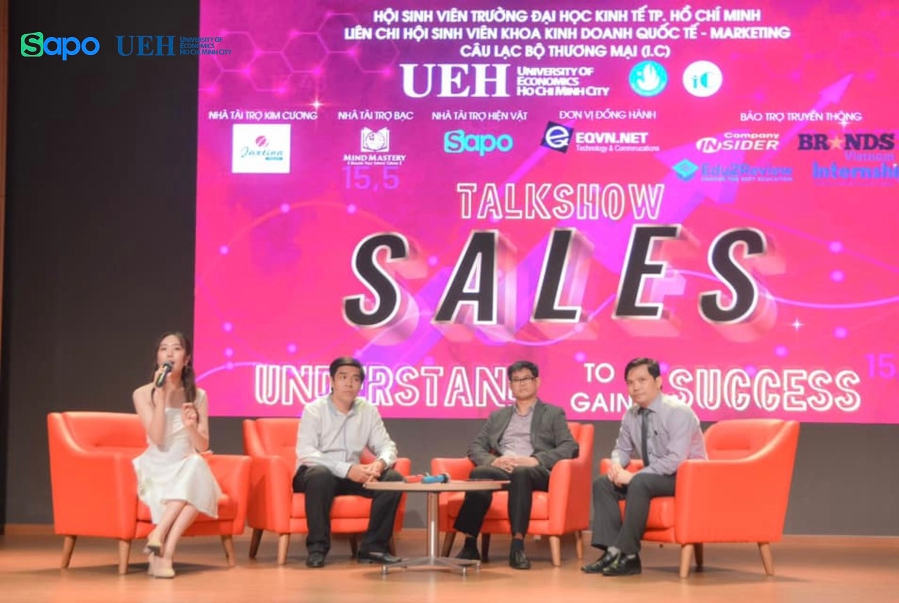 Sapo trở thành nhà tài trợ tại Talkshow Sale - Understand to gain success