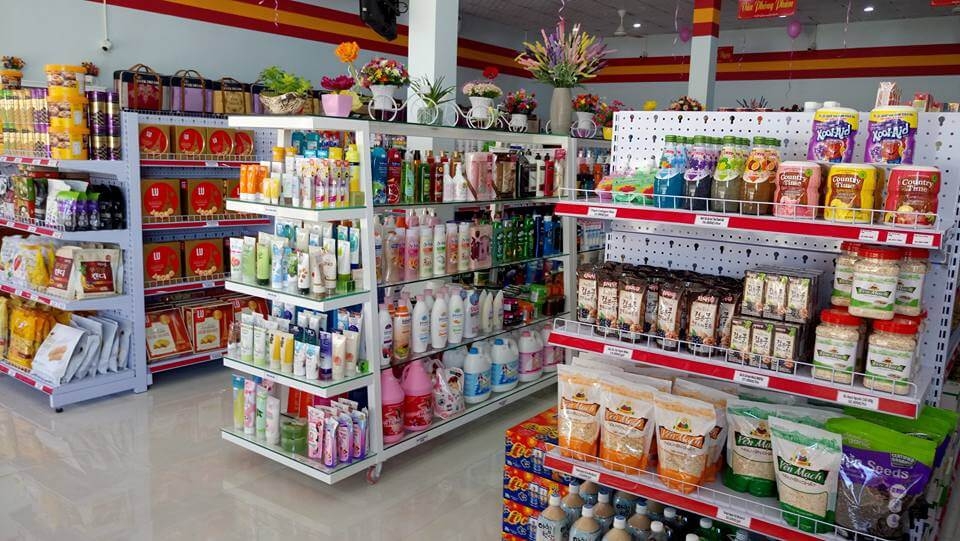 Cách trưng bày hàng hóa đẹp cho siêu thị mini tăng gấp đôi doanh thu
