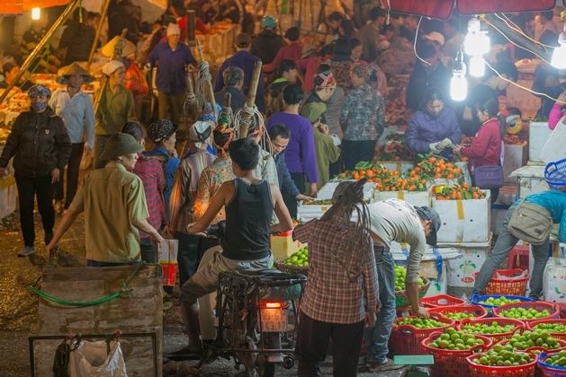 Chợ Long Biên - Khu chợ “quyến rũ” nhất Hà Nội