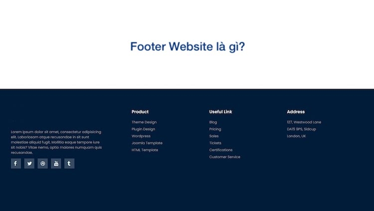 Footer là gì? Những giao diện có footer website đẹp và mới nhất 2022