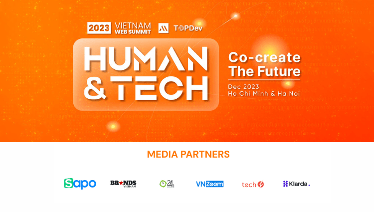 Sapo đồng hành cùng: Vietnam Web Summit 2023 - Human & Tech: Co - Create the Future