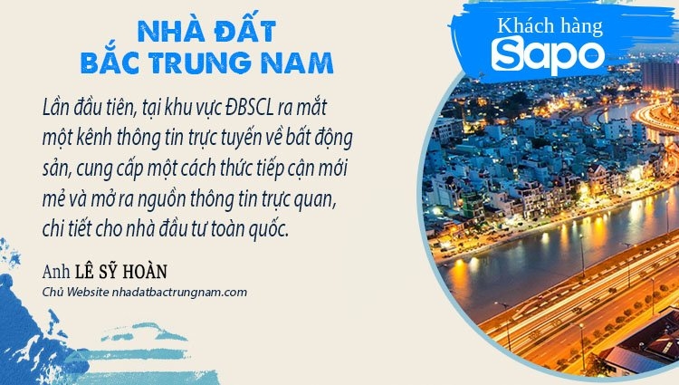 Lần đầu tiên ra mắt sàn TMĐT về bất động sản tại Đồng bằng sông Cửu Long