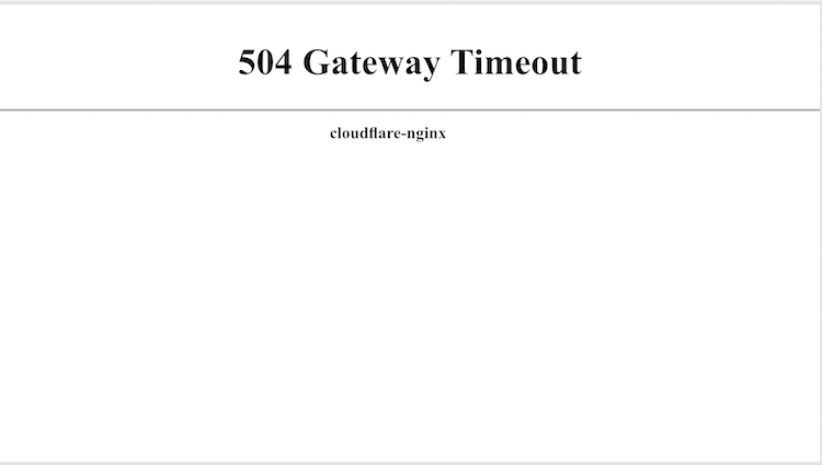 7 cách khắc phục sự cố lỗi 504 gateway time-out 