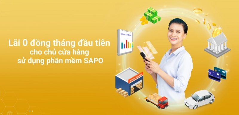 Miễn lãi suất vay vốn kinh doanh từ chương trình hợp tác giữa Sapo và Kim An Group