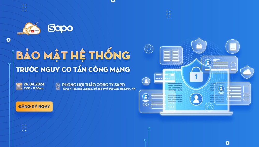Sapo đồng hành cùng AWS Vietnam User Group trong sự kiện “Tăng cường bảo mật hệ thống trước nguy cơ tấn công mạng”