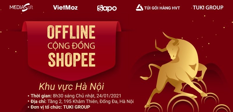 Offline "Gặp mặt cộng đồng kinh doanh Shopee tại Hà Nội"