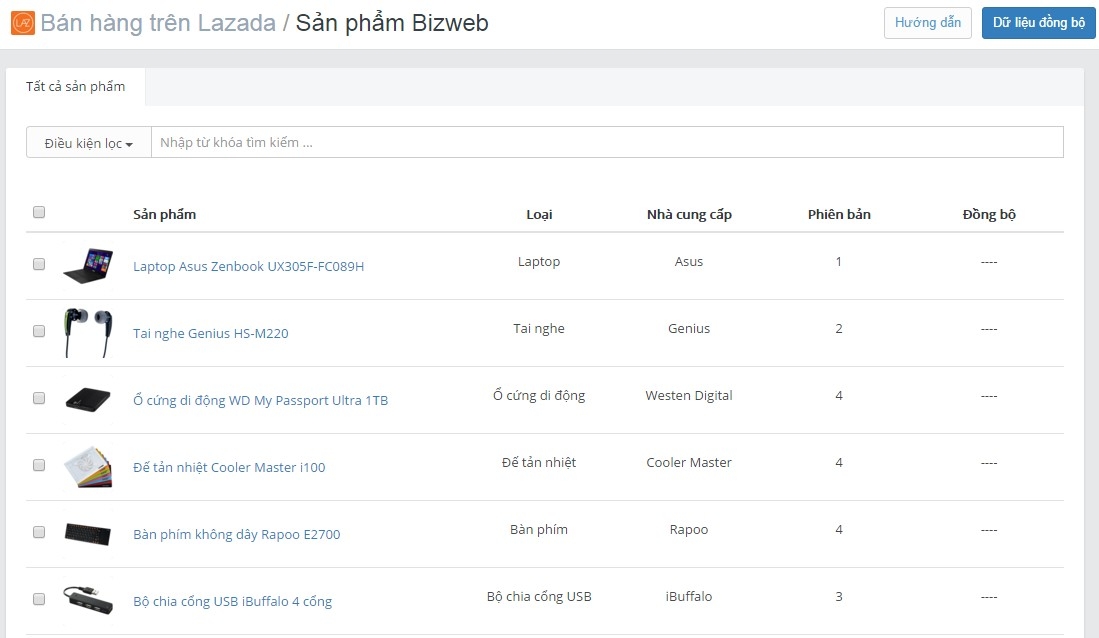 Bán hàng trên Lazada dễ dàng hơn với nền tảng bán hàng đa kênh Bizweb