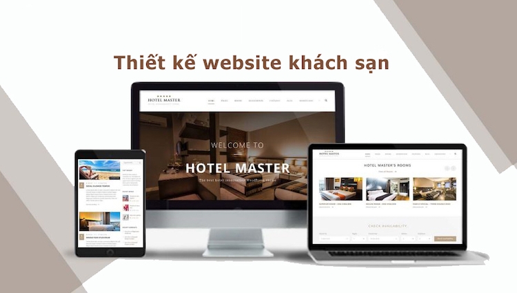 Thiết kế website khách sạn - giải pháp kinh doanh phá vỡ thời kì đóng băng vì dịch