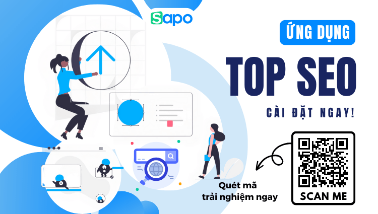TOPSEO trên SAPO - Ứng dụng hỗ trợ đắc lực trong việc phân tích xếp hạng và nghiên cứu từ khóa cho SEO