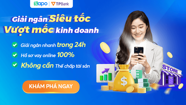 Vay tín chấp online tại TPBank với nhiều ưu đãi hấp dẫn qua Sapo Money