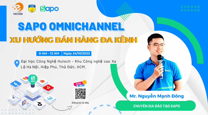Sapo Omnichannel - Xu hướng bán hàng đa kênh tại diễn đàn sinh viên trong nền kinh tế số